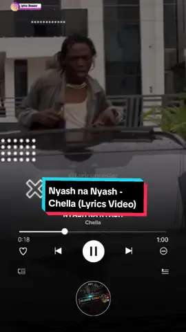 Nyash na Nyash - Chella (Lyrics Video)  #nyashnanyash #chellaboi #chella #monstarmedia #lyricsmonstar #lyrics #Lyricsvideo #afrobeat #africanmusic #liveperformance #concert #lyrics #trend #fyp #viral #foryou 