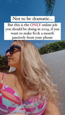 You’re going to want to read this 👇🏻 This job has been recommended by FORBES as being one of the highest paying online jobs of both 2023 & 2024! And it’s still growing… It’s expected to reach over 40 billion by 2026 🤯 And the thing that surprised me the most? It doesn’t require a 4 year degree, any certifications, or ANY prior work experience I know it’s almost “too good to be true” But don’t worry, it’s not. All you need is a phone, maybe a laptop, Wi-Fi, and a few hours each day Yup, that’s it. Here’s why I recommend this job: ✨ Beginner friendly ✨Only takes 1-3 hours a day to maintain the business ✨Generates passive income (making money in your sleep) ✨Do it from anywhere with WiFi ✨No boss, you get to live life on your own terms ✨No income cap And don’t worry, you won’t have to: ❌Sell stuff to your friends & family ❌ Handle shipping or inventory ❌ Manage customer service ❌ Cold call or recruit people So that’s about it! I’m currently doing this job too btw.. I learned how to do it and now I’m having 500-1500 days, waking up to passive income, spending zero on ads, and working 1-3 hours a day from my phone… I’m proof that this can work for anyone with the desire to change their financial situation. All I did was apply a PROVEN and legitimate business model, followed, instructions, step-by-step, and now I’m here. I’m not special…you can do this, too If you’re ready to get started… 🌟 Follow + grab my F.R.E.E. beginner’s guide & the same course that taught me these skills (🔗 at the top of my page)! FOLLOW FOR MORE 🔥 #freelance#freelancedigitalmarketinge#howtomakemoneyonlinel#sidehustle##sahmjob #sahmjobsl#sidehustlesforbeginnersk#waystomakemoneyonliner#getpaidfromhomen#passiveincomer#howtostartaffiliatemarketinga#digitalmarketingl#financialfreedomyonline2024