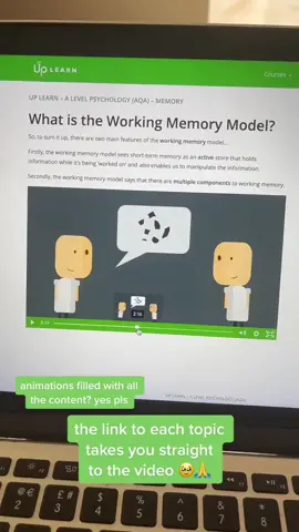 the Up Learn free content feature is going to save your A Levels 🙏🙂‍↕️