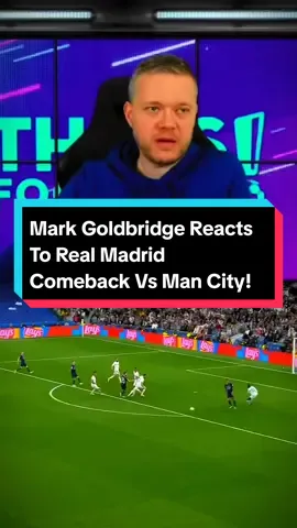 Mark Goldbridge Reacts To Real Madrid Vs Man City 2022 ll #football #markgoldbridge #realmadrid #mancity #rodrygo #benzema #Soccer #soccer 