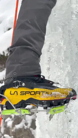 Kick kick and up the ice  #iceclimbing #iceclimb #climbing #explorealberta 