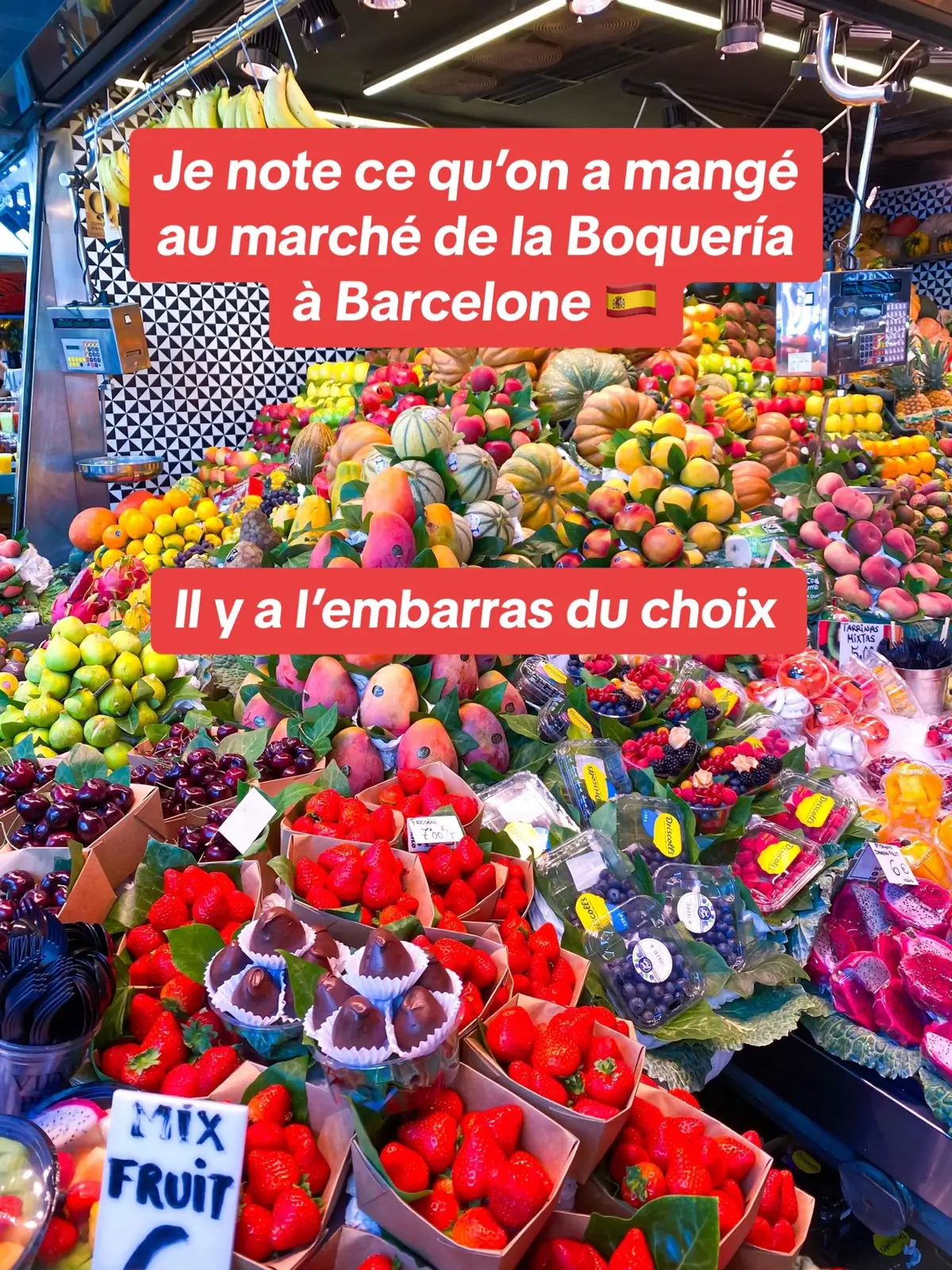 Vous avez déjà testé ? Vous avez aimé quoi? #spain #españa #espagne #barcelona #food #manger #degustation #tiktokfood #travel #voyage 