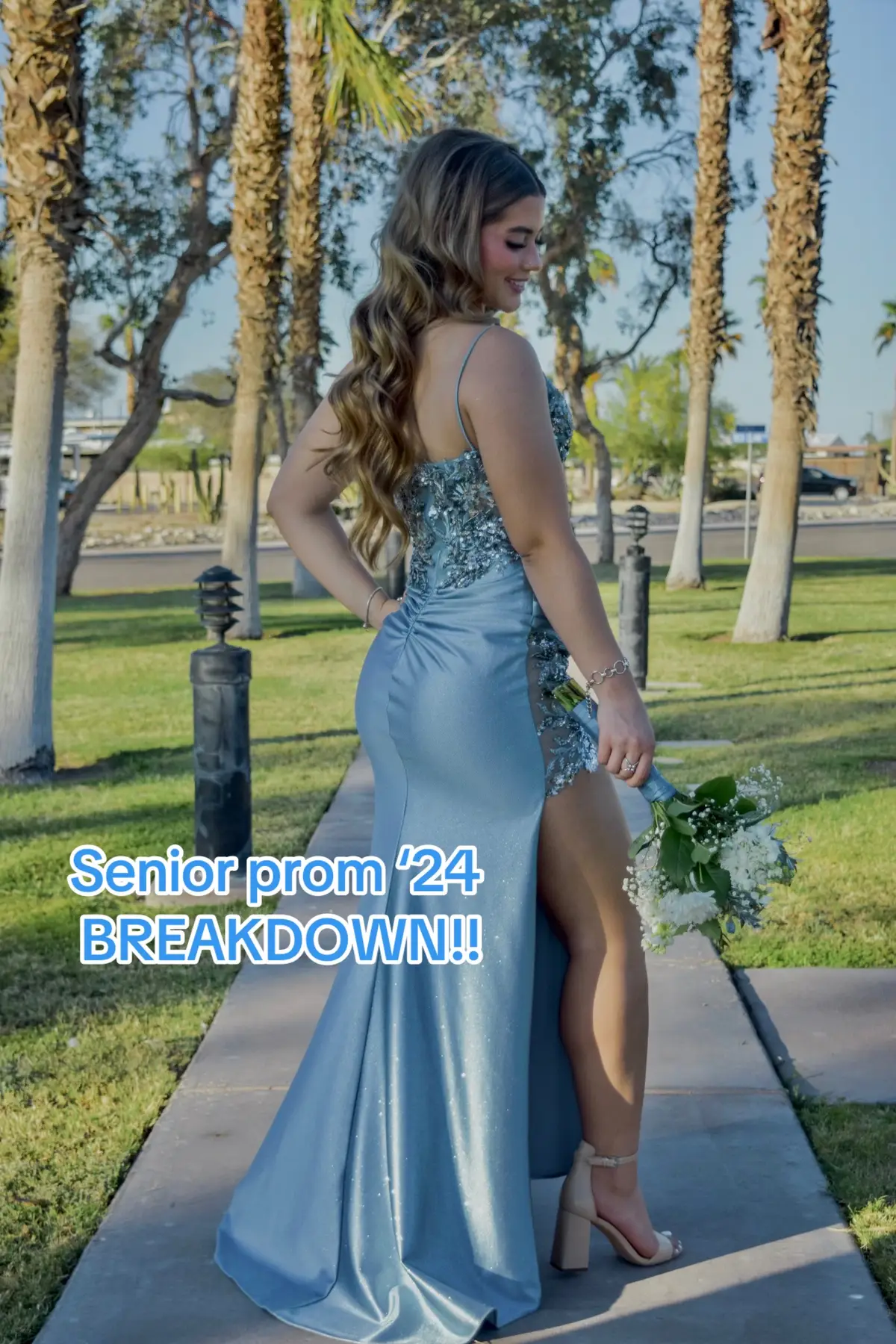 Thank God this is my last prom 😭 #prom #prombreakdown #seniorprom #prom2024 #promdress #fypシ 