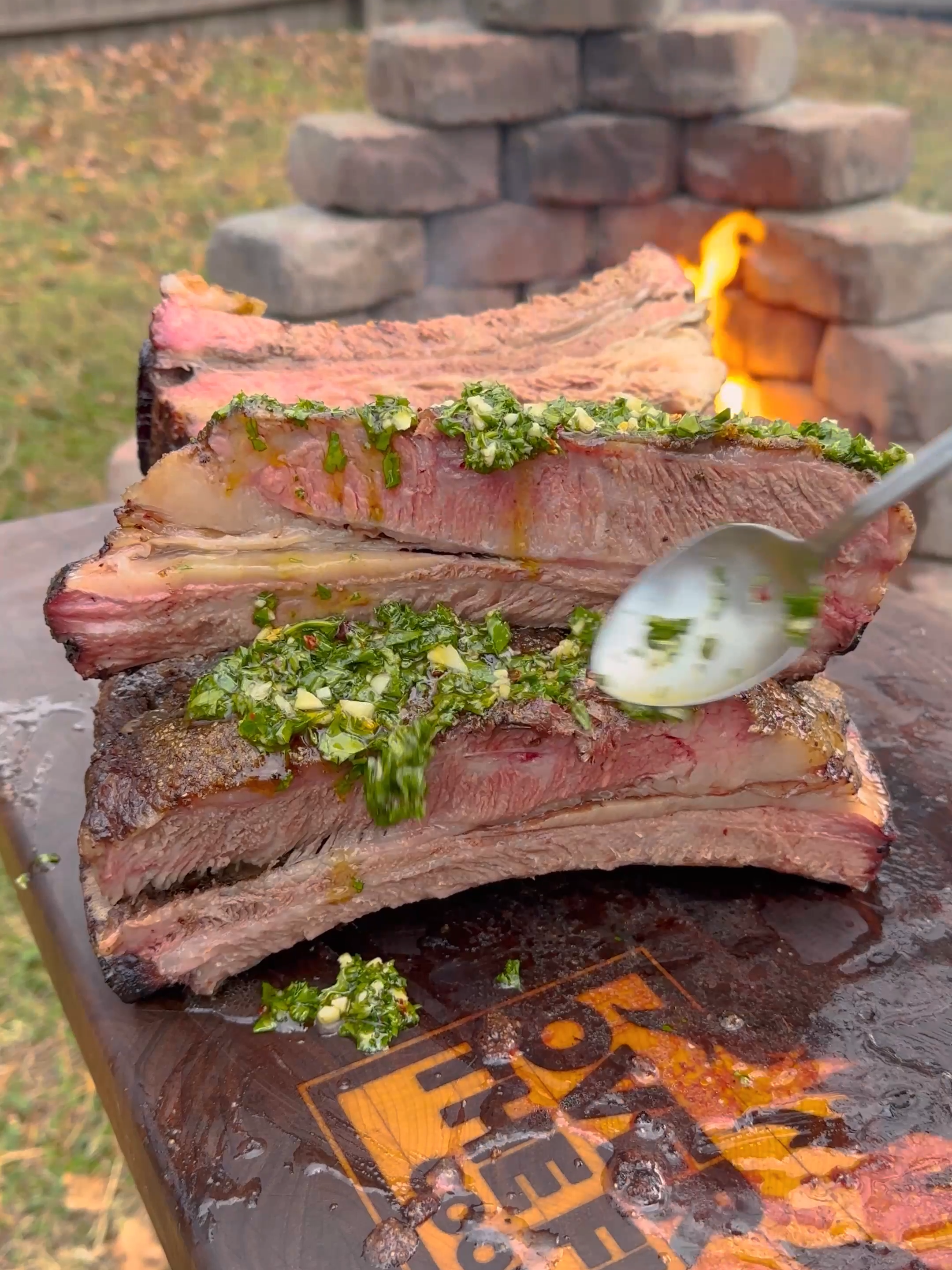 Rotisserie Beef Ribs