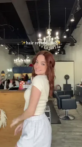 fresh roots are the best thing ever 🧖🏻‍♀️🎀✨ #hairtransformation #copperhair #haircut #hairtrends2024 #hairreveal #gingerhair #haircolor #hairtok 