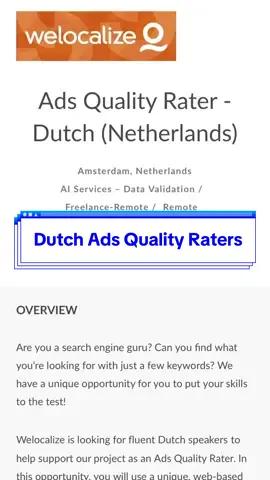 #nowhiring #dutch #internetmoney #gigwork #remotework #workfromhome 