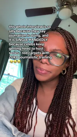 like bring back hiring real journalists PLEASE. 😭 #journalists #clubshayshay #amandaseales #podcast #blackgirltiktok 