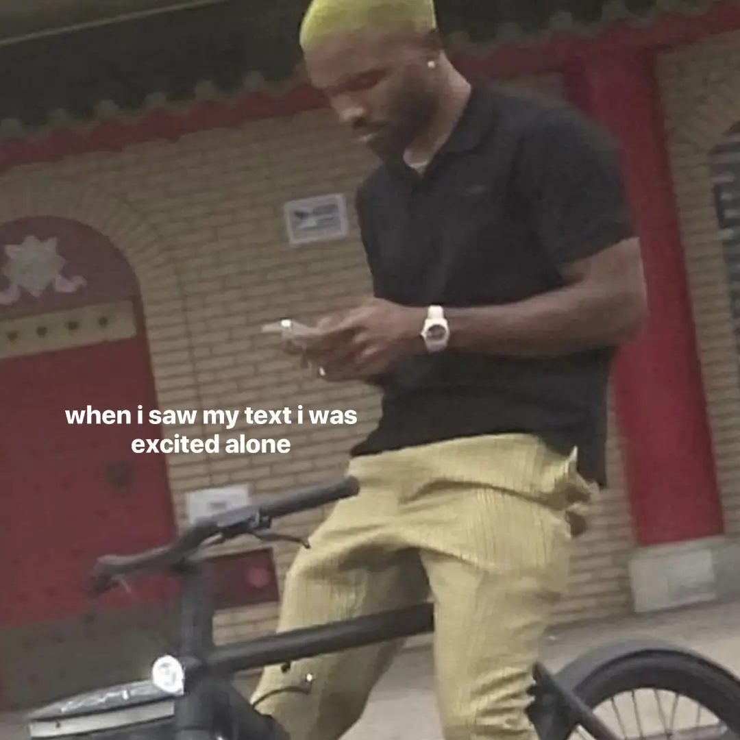 #excitedalone #frankocean 