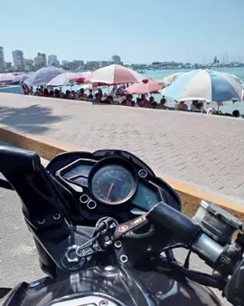 #pulsar200ns #biker #sueños #viajeenmoto #ns200 #salinasbeach 