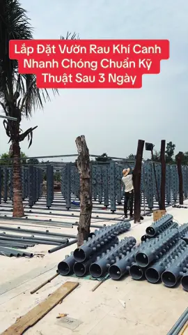 Lắp Đặt Vườn Rau Khí Canh!!! #truraukhicanh #lapdattrurau #trongrausach 