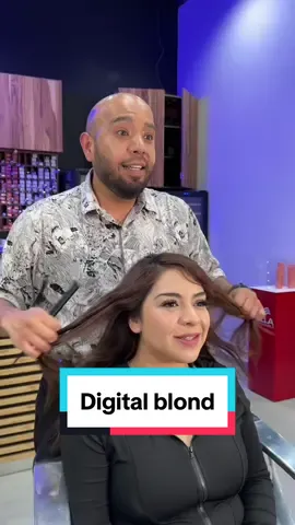 Digital blond en cabello castaño parte 1 #cabello #balayagerubio #balayage #cabello #decoloracion #nuevolook #belleza