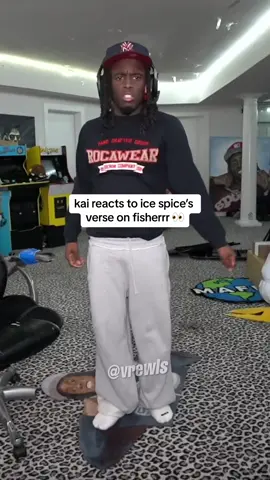 how’s it sounding? | kai reacts to ice spice’s verse on fisherrr  #kaicenat #icespice #fyp @Kai Cenat 
