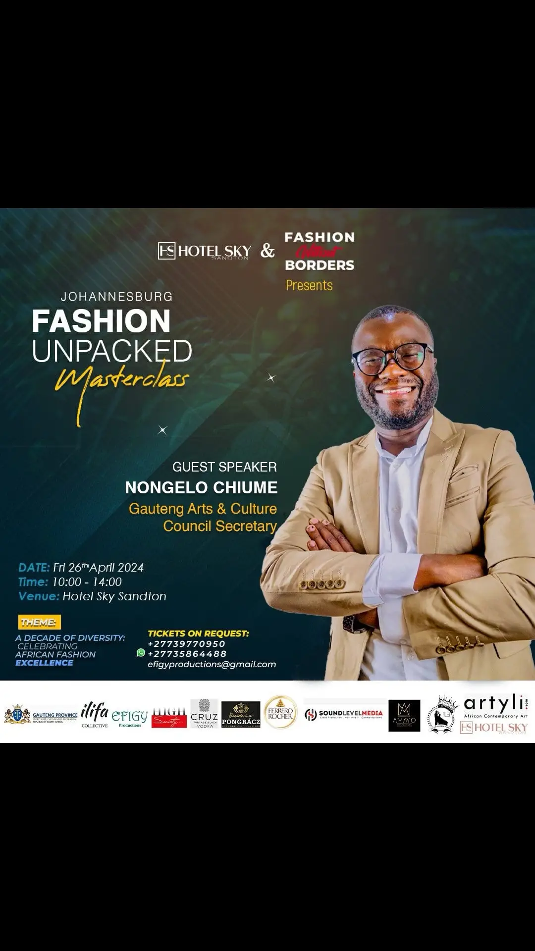 International Markets and Access  For Models & Fashion designers and the Role  of Government  and Private Sector in the advancement and development of the sector 