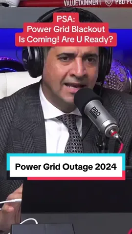 A Power Grid Outage in 2024 is coming! Are you ready for it? 😳😱 #powergrid #emergencyservices #prepper #blackout #emergency 