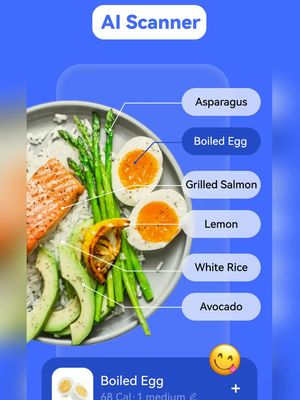 Say goodbye to tedious manual input! With Appediet's state-of-the-art AI food scanner, simply snap a photo or scan the barcode of your meal, and watch as the app automatically recognizes the food, analyzes its composition, and calculates the precise calorie count. #appediet #caloriecounting #caloriecounting #health #lowcalorie 