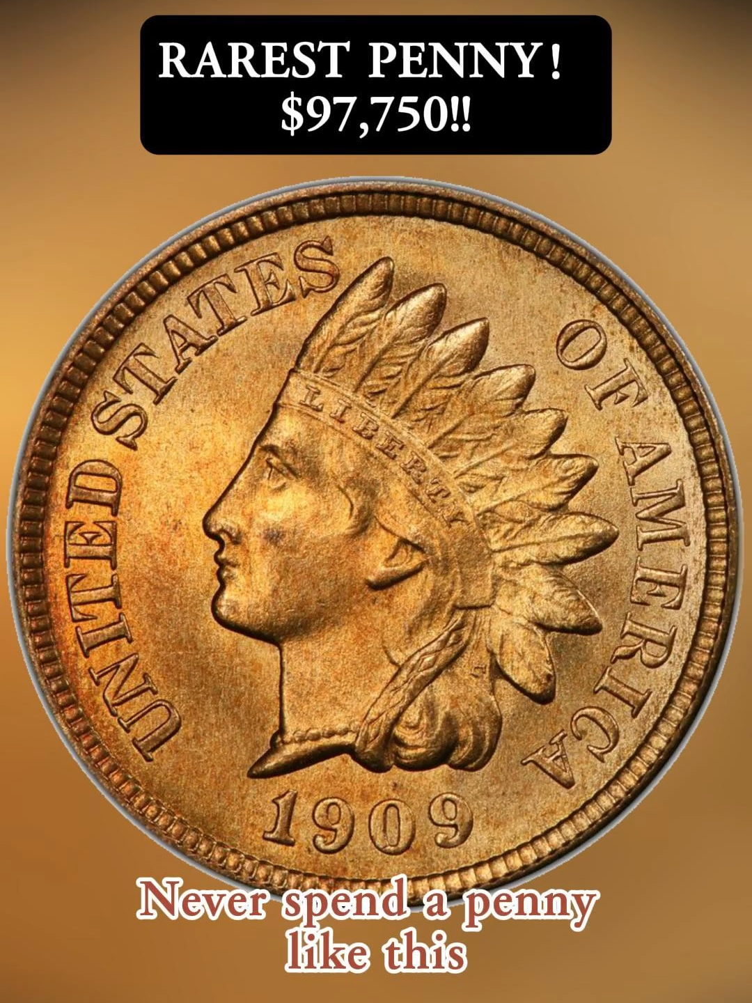 1909-S Cent？Valuable even in poor condition？Never spend it! #coin #uscoins #moneytips