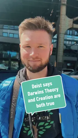 Deist says Darwins Theory and Creation are both true #audainary #atheist #deist #god #blackatheist #darwin #CapCut 