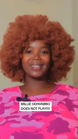 #millie odhiambo #milliodhiambo  she does not play😂😂