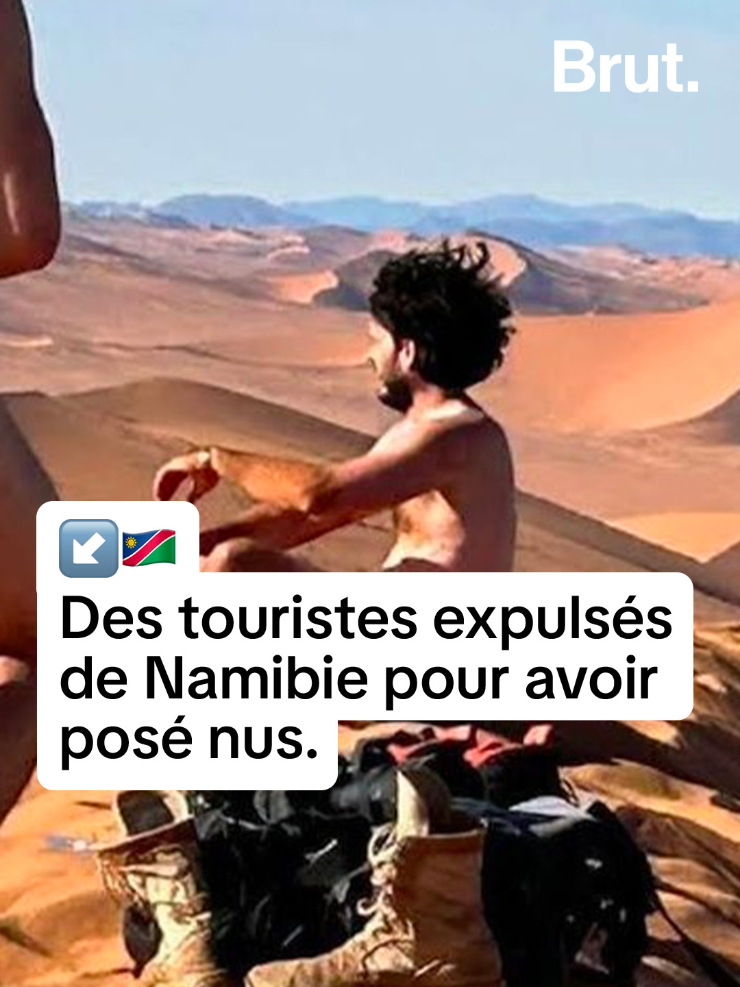 En #Namibie, des touristes ont suscité la colère des autorités en posant nus lors d'une visite dans un parc national. Ce geste, qualifié d'