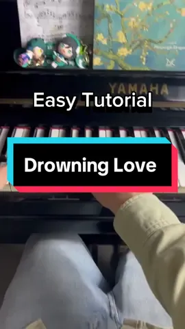 Drowning Love @Flavio Belardo #pianotok #pianotutorial 