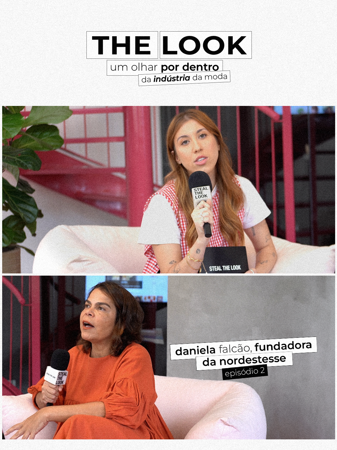 hegamos ao segundo episódio da primeira temporada do nosso novo podcast, o The Look! 💫 Que trará uma visão ampla e aprofundada da indústria da moda. Para este episódio, convidamos #DanielaFalcão, um dos maiores nomes do jornalismo de moda no Brasil e fundadora da #nordestesse. Quer descobrir mais sobre a carreira de uma das maiores jornalistas de moda do Brasil? Corra para o link na bio para conferir o episódio completo! #STEALTHELOOK