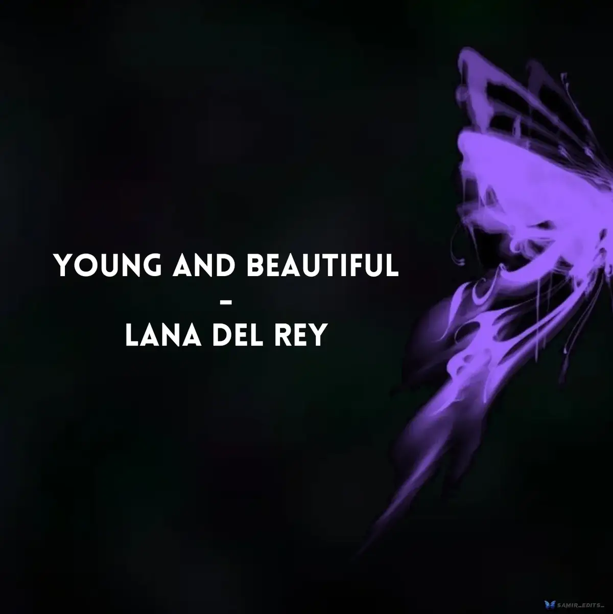 Young and Beautiful - Lana Del Rey 🎧✨️🖤 #slideshow #lyrics #samir_edits_ #aesthetic #viral  #fyp #nostalgia #youngandbeautiful #lanadelrey 