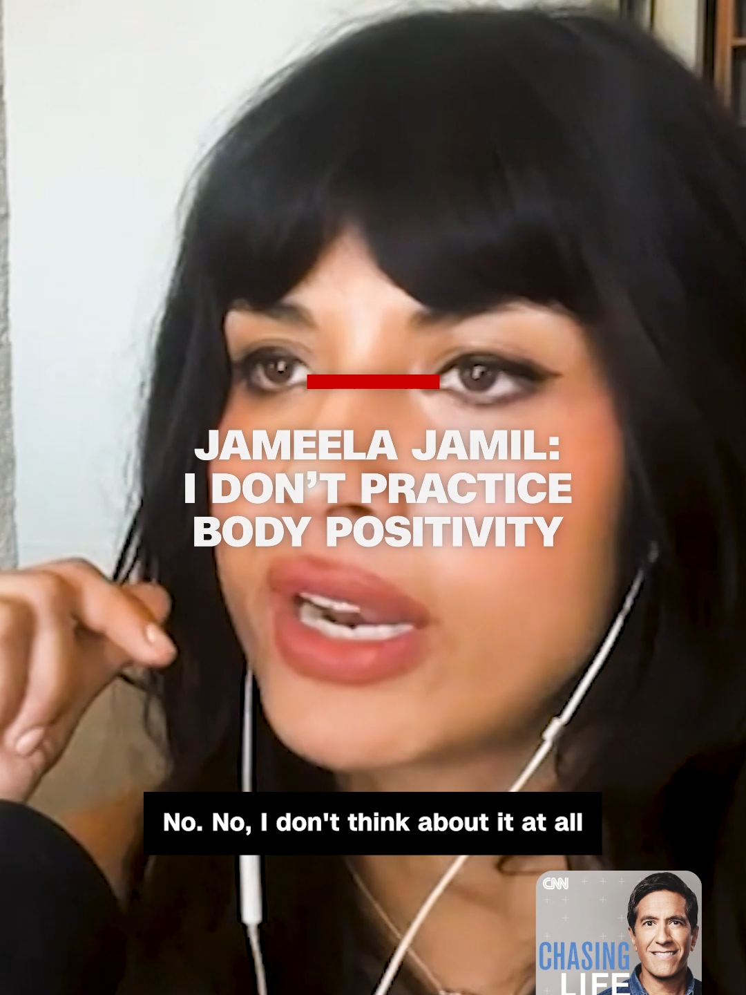 Dr. Sanjay Gupta speaks with actress and activist Jameela Jamil about body neutrality and challenging diet culture obsessions. To hear more of “Chasing Life with Dr. Sanjay Gupta” click on the link in our bio or follow the show where you get your podcasts.
