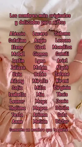 Los nombres más originales y delicados para niñas #niñas #nobresparanina #namesbabygirl #nombresparanina #nombresparaniñas #babygirsl💕 #nomesdemeninas #bebe #nombresparabebes #lista #viral #nomesdebebes2024 #babynames #namesbaby #esdebebes 