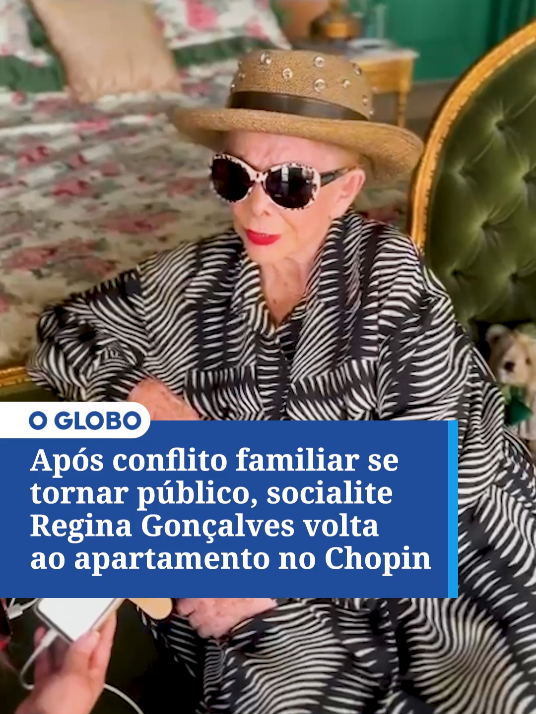 DE VOLTA AO CHOPIN | Socialite Regina Gonçalves nega que motorista seja seu marido e diz que ele 