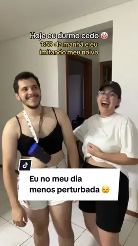 Eu no meu dia menos perturbada 😌