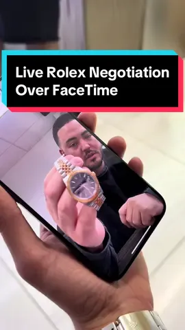 How to buy Rolex watches. In this live rolex negotiation video I will be attempting to purchase multiple watches over a FaceTime call. Will I be able to secure a great deal? #rolex #watches #luxury #business #entrepreneur #foryou 