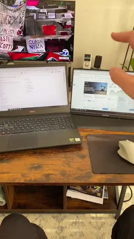 Take advantage of tiktok coupons for this amazing portable monitor perfect for travle, work from home, gaming, and more #workfromhome #workhack #remotework #wfh #travel 