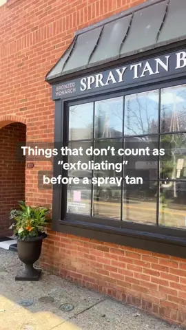 Are you surprised about #2?? Not many people know the proper steps to prepping for a flawless spray tan… we are here to help! #foryou #foryoupage #spraytan #spraytanbar #downtownhaddonfield #salonowner #spraytanprep#CapCut 