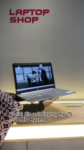 💻 LAPTOP SHOP 💻 HP 15 AMD Ryzen 7-5700U - AMD Ryzen 7-5700U (16CPUS, up to 4,3 GHz) - RAM 16GB (Dual Channel) - SSD 256GB, 512GB. - Windows 11 - VGA Radeon Graphics - Anti Glare Display - 15,6 Inch Full HD IPS (1920x1080) - Touchpad Besar - Numlock - Warna Elegant Silver Untuk Info lebih lanjut boleh DM atau WA ke kita langsung yah 0853-8338-8880 0897-8891-809 #WIBGAJIAN  #wibgajian  #wibgajian #WIBGAJIANTIKTOK  #hp #asus #lenovo #advan #vivobook #laptopbaru #GamingOnTikTok #fypシ  #laptopmurah #laptopbarumurah #laptopbaru #fypシfypppppppoppppppppppppppppppipfuyp  #latopmurahviral2023 #elektronik #videoxfoto🔥fyppppppppppppppppppppppp #laptoplifestyles #laptop2024 #laptopviral #laptoptiktokshop #laptopbagus #fuypシ #fypシ゚viral #laptoporiginal #laptopberkualitasmurah #laptopmultifungsi #fypシfypppppppoppppppppppppppppppipfuyp  #gamingontiktoktrending  #fypシfypppppppoppppppppppppppppppipfuyp