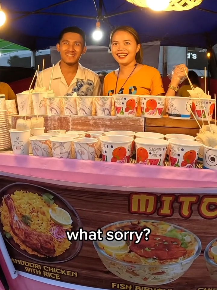 $3 chicken biryani in Philippines 🇵🇭  #hughabroad #streetfood #travel