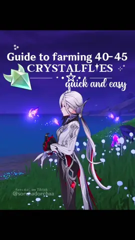 crystalcore farming guide for all your condensed resin needs 🫶 #GenshinImpact #genshin #genshinedit #genshintok #sorchadorchaa #genshinguide #resin #crystalcore #crystalfly 