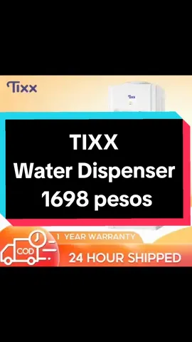 TIXX Water Dispenser Hot and Cold #fyp 