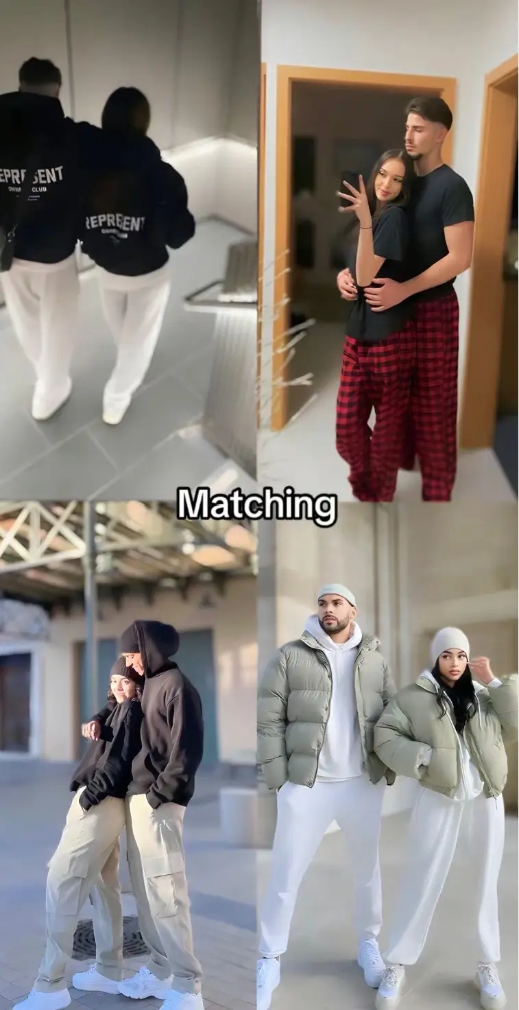 🧕🏼❤️ #foryou #hijab #fyp #prt #matching #outfit #islam #muslimcouple #deen #viralvideo #matchingcouple 