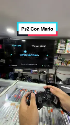 Un #ps2 con mas de 100 Juegos y poder jugar mario??? Si con esta actualizacion les podemos ofrecer este servicio incluido #ps2 #ps2games #ps2game 