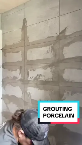 Beginners grouting ✅ #tile #tiling