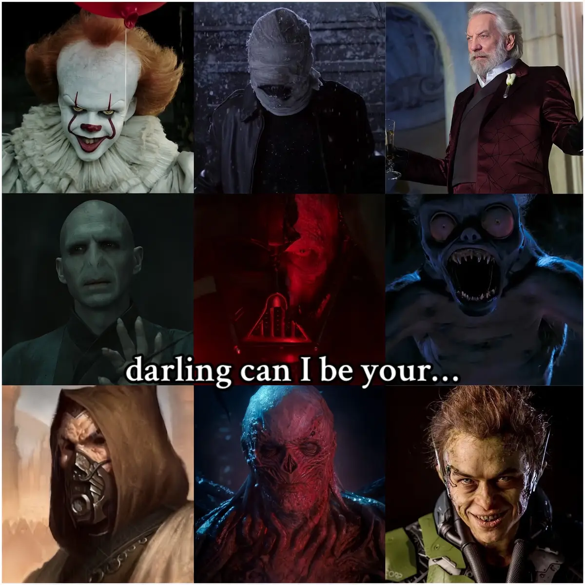 i need them all#romangodfrey #pennywise #nogistune #rhysteenwolf #coriolanussnow #tomriddle #anakinskywalker #tylergalpin #paulatreides #henrycreel #harryosborn #foryoupageofficiall #foryoupage #fypage #fyp 