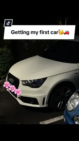 The best feeling🥳  #newcar #newcarday #firstcar #audigirl #audia1 #audia1sline #fyp #fup #foryoupage #cartok 