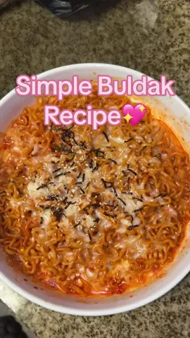 Buldak Recipe - original buldak 💖💖💖💖💖💖💖💖💖💖💖😭💖 #Recipe #recipes #asmr #asmrsounds #asmrvideo #tiktok #buldak #cheesy #fyp #fypage #virał #viralvideo #trend #trending #explor #explore @AaronMichelle🩷 @Buldakbabes 