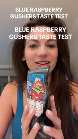 I need all the other flavors NOW  • • • #candytastetest #gushers #freezedriedcandy 