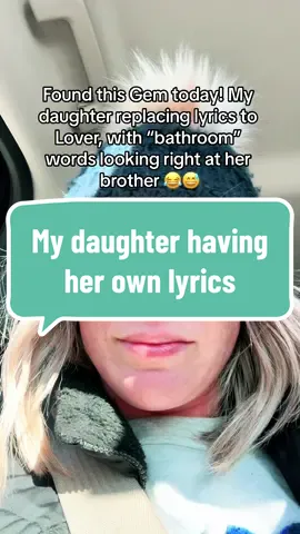 Literally never a dull moment with her 😅😂 I’m in serious trouble #thechroniclesofgracelyn #daughtermom #taylorswift #lover 
