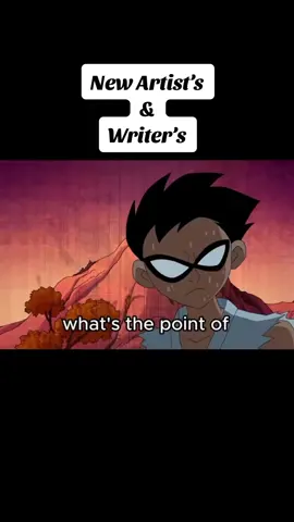This Episode hits so different now… stay on the path, fight for what you want. #writting #BookTok #comic #manga #indieartists #teentitans #motivation 