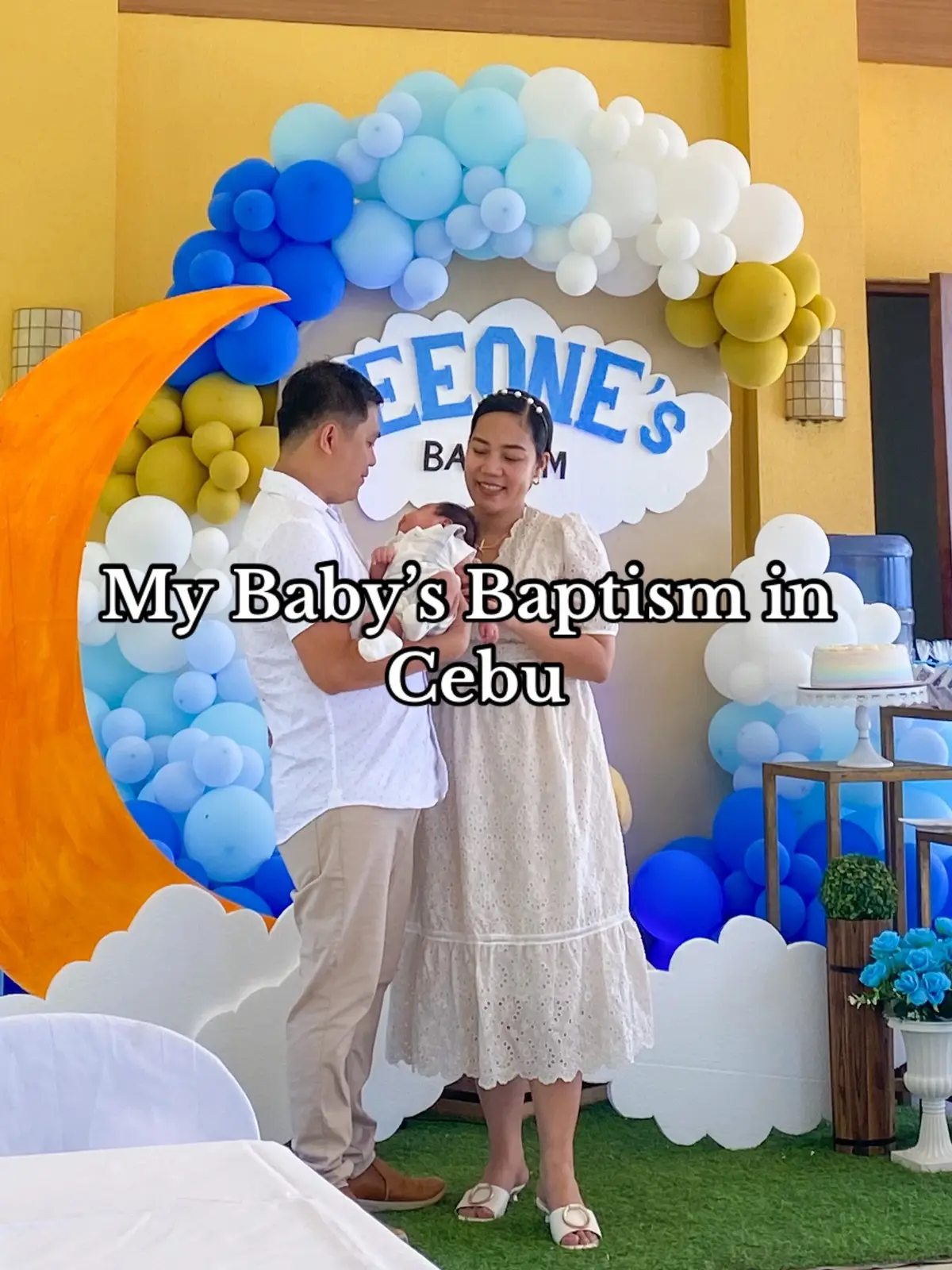 2 month old namin pinabinyagan si baby. Para maka uwi na kami agad sa hometown. Kaya ayon kahit na kulang preparation pero successful naman. #baptism #baby #babylove #fyp #keeoneky #firsttimemom 