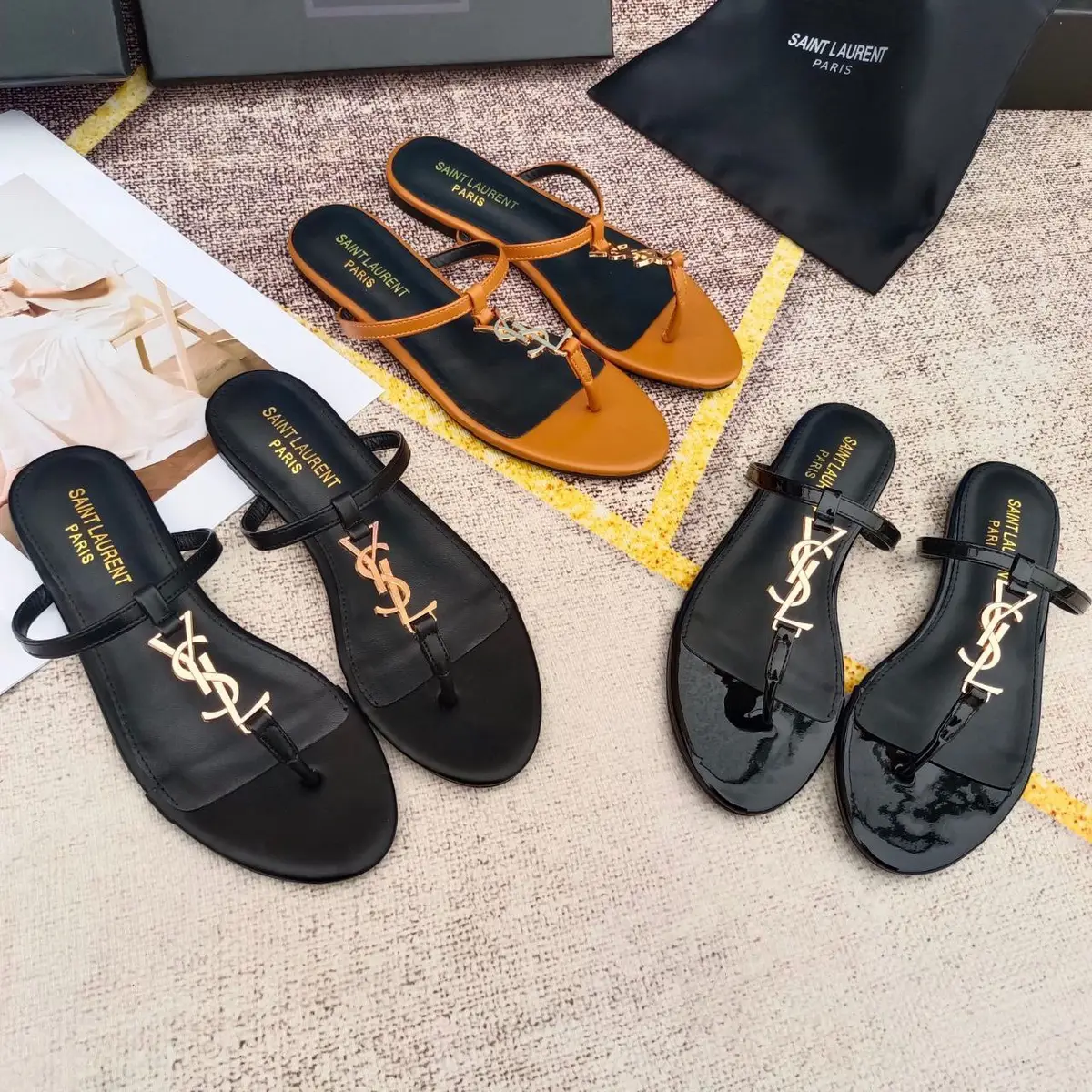 #sliders #sandals #ysl #Summer #summervibe #SummerFit #flipflop #shoes #summervibes #holiday #holidaycountdown #holidayoutfit #outfitideas #outfitinspo #ottd #beachwear #classy #pretty #fyp 
