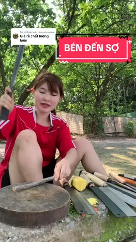 Trả lời @colereview ai mà sợ dùng dao sắc đứt tay, thì bỏ qua set dao 10 món này nha, còn ai thích dùng dao sắc như vk ck em thì quất luôn còn kịp #dao #daothaithit #daorenthucong #dao10mon #daochatxuong #daochatga #meconsoireview #viralvideo 