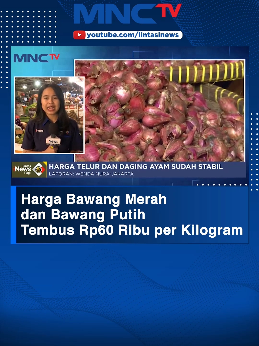 Harga sejumlah sembako masih belum stabil. Bahkan, di antaranya masih mengalami kenaikan yang cukup signifikan, seperti harga bawang merah dan bawang putih yang tembus Rp60 ribu per kilogram. Penjual berharap agar harga sembako segera kembali stabil. YLD Selengkapnya: https://youtu.be/PJRqhYC14Z8 #MNCTV#MNCTVNews#BawangMerah #BawangPutih #Sembako #fypシ゚ #fyp #foryoupagе #foryourpage #tiktok